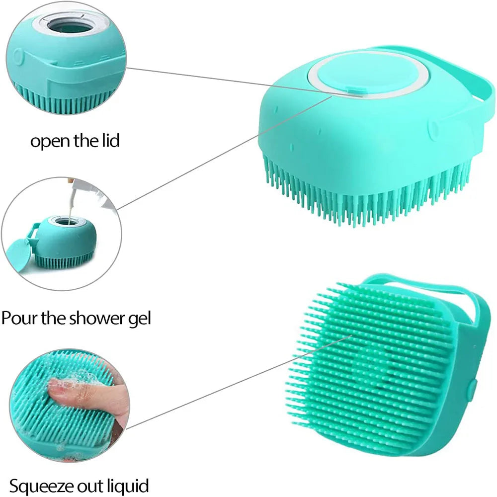 Cepillo de baño para perros