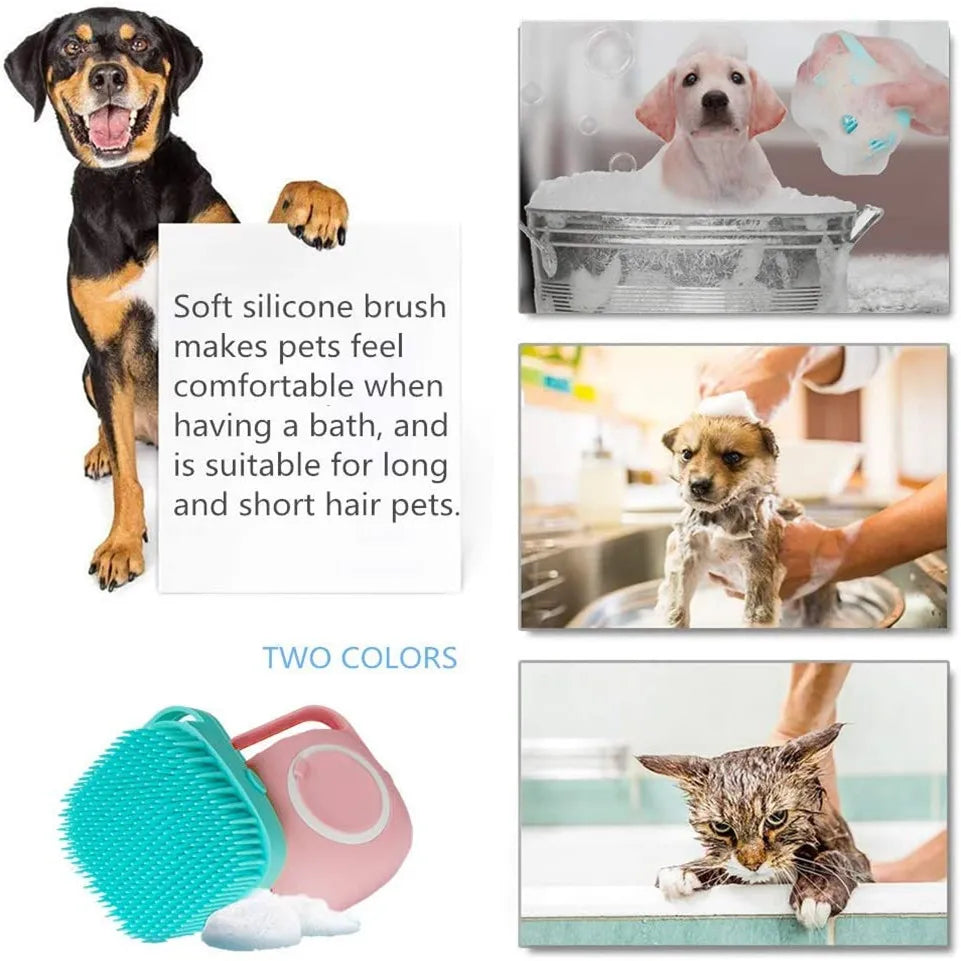 Cepillo de baño para perros
