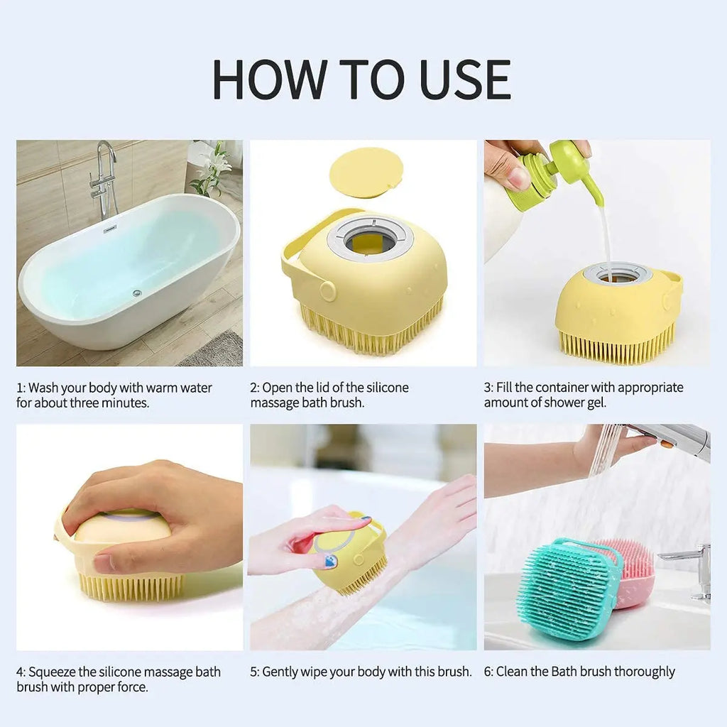 Cepillo de baño para perros