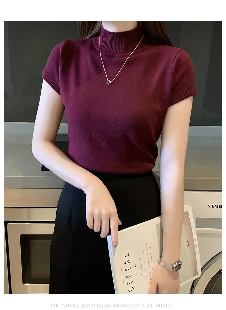 Top Cuello alto