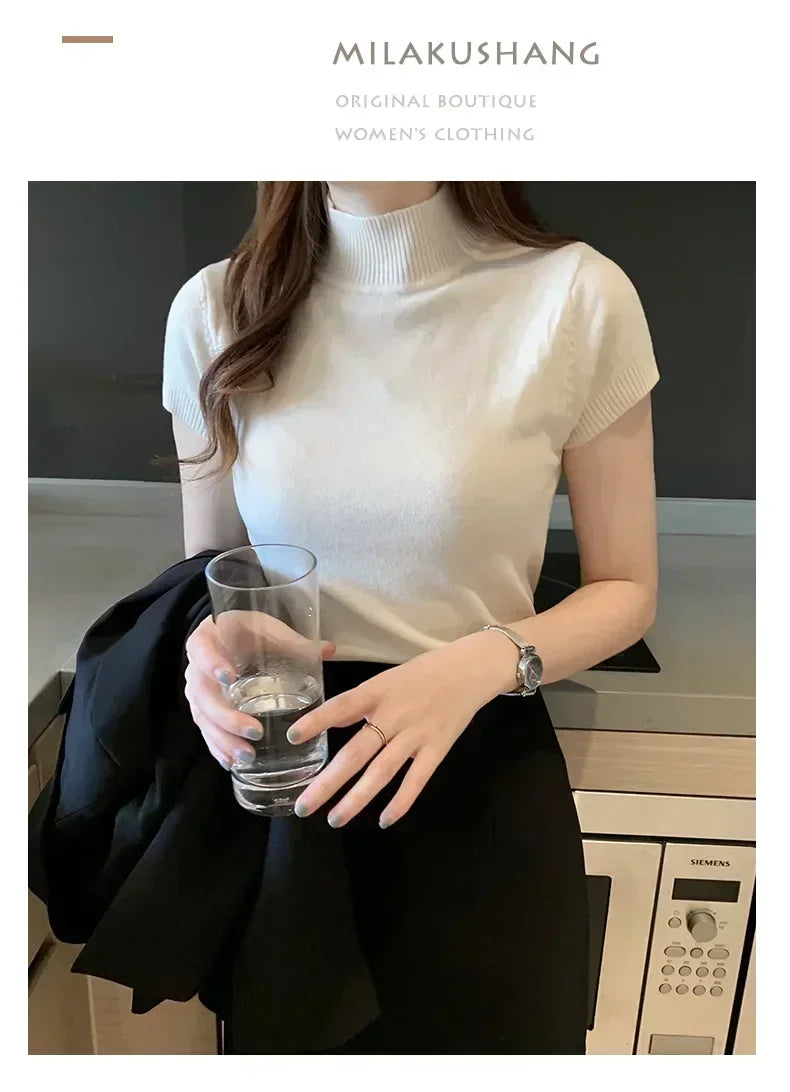 Top Cuello alto